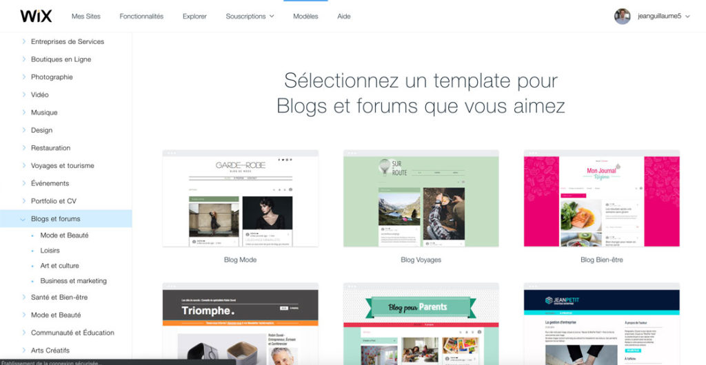 Wix  notre test de la plateforme de création de site web